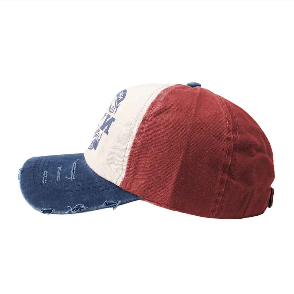Jockey Rojo Hombre Gorros Mujer NYPD Azul Prelavado