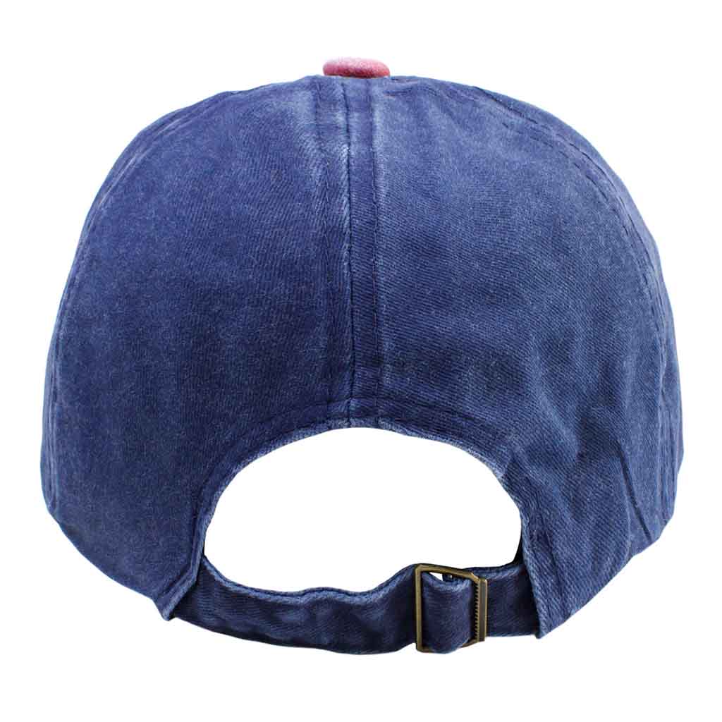 Jockey Rojo Prelavado Gorros Hombre Mujer Azul Motors Racing