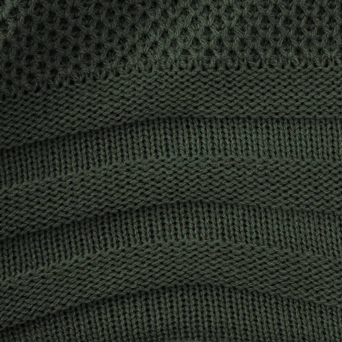 Pack x2 Gorros Algodón con Relieve Negro y Verde