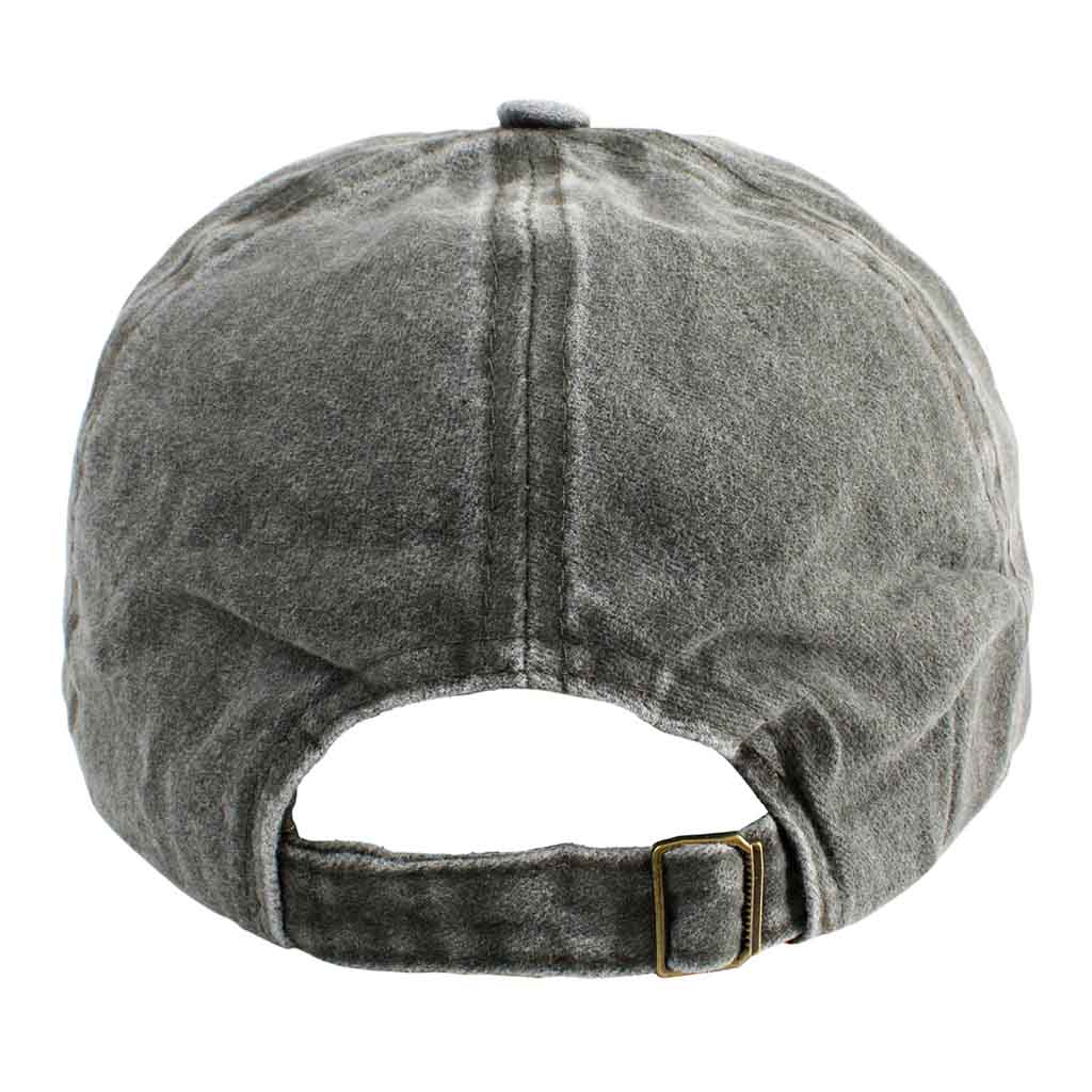 Jockey Hombre Negro Gris Prelavado Gorros Motors Racing