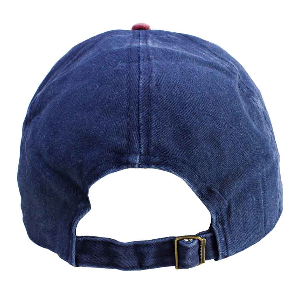 Jockey Rojo Azul Prelavado Gorros Hombre Mujer NYPD
