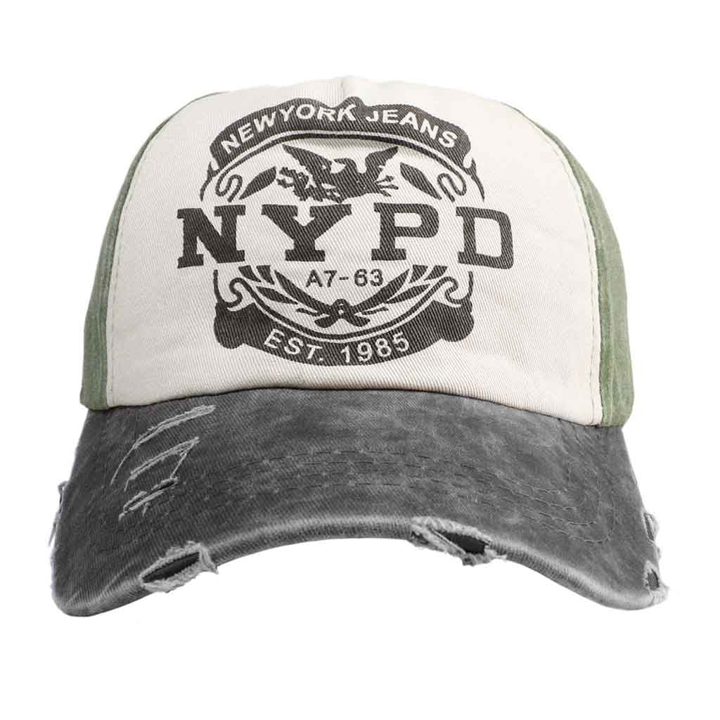 Jockey Hombre Negro Verde Oliva Gorros Mujer NYPD