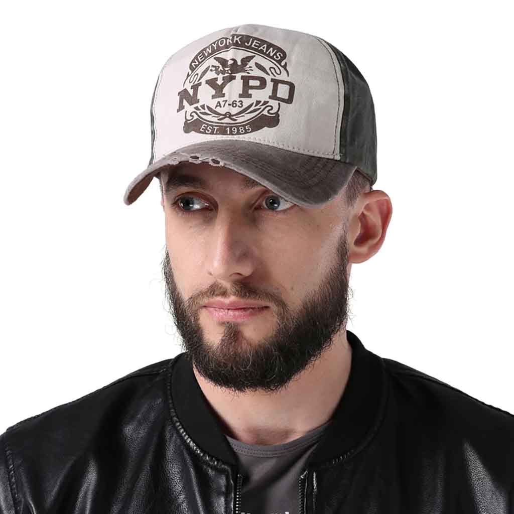 Jockey Hombre Negro Verde Oliva Gorros Mujer NYPD