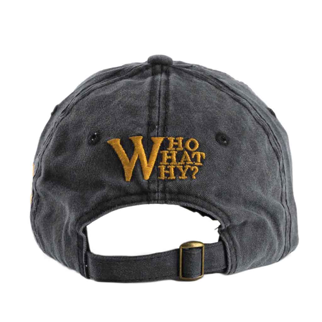 Jockey Hombre Negro Prelavado Gorros Mujer W Amarillo