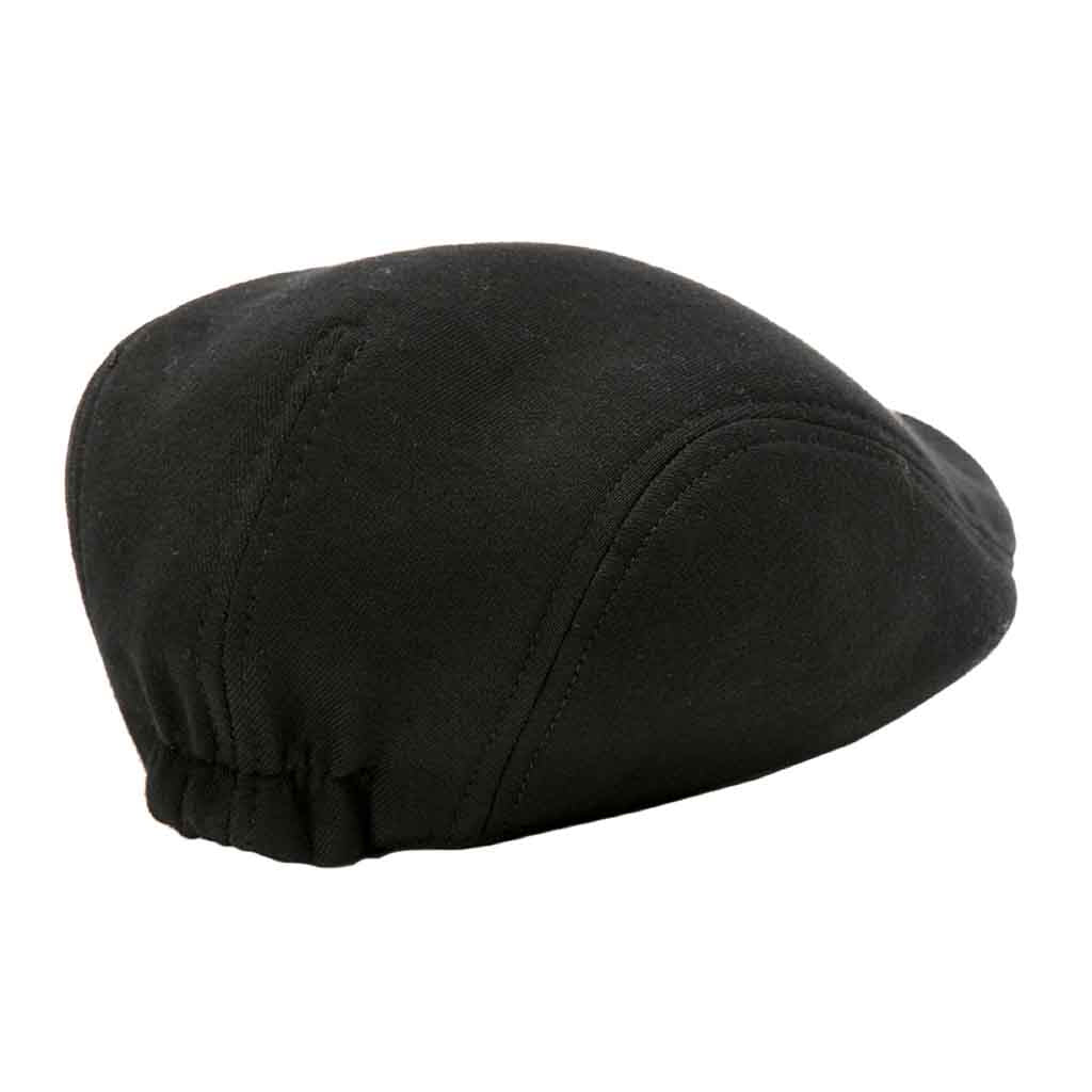 Gorro Boina Negra Plano Tradicional