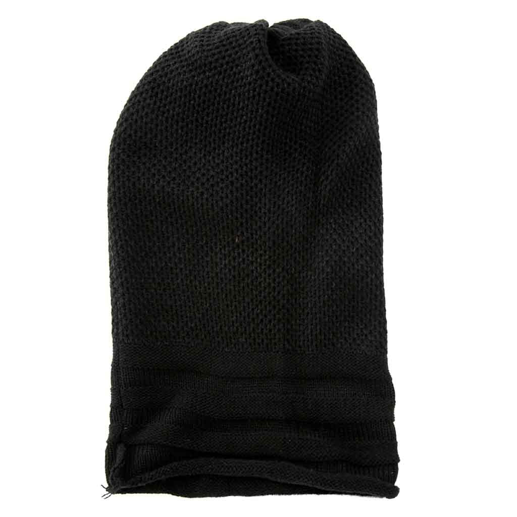 Gorro Diseño con Relieve Color Negro