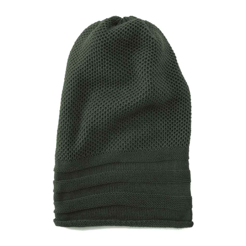 Gorro Diseño con Relieve Color verde