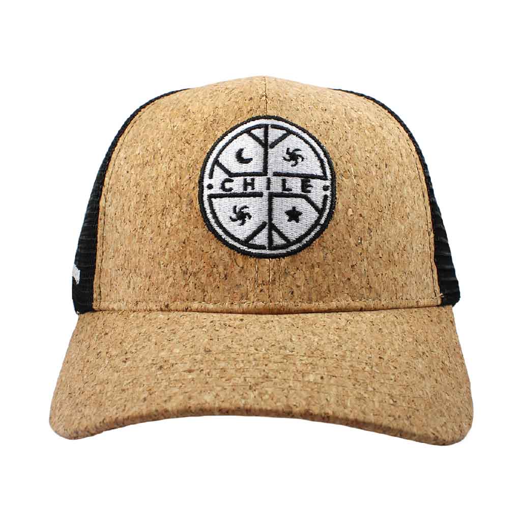 Jockey Gorras Hombre Corcho Malla Chile Bordado