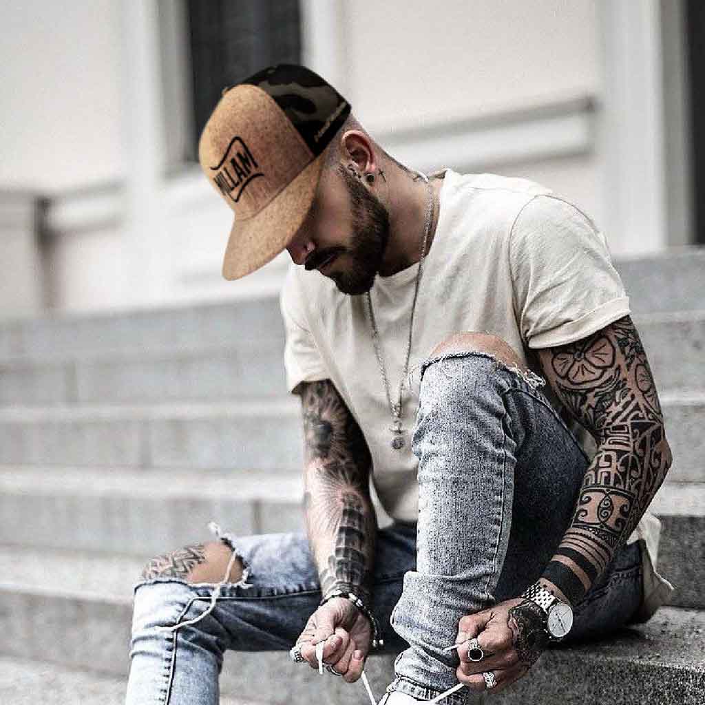 Jockey Gorras Hombre Corcho Plana Militar Millam