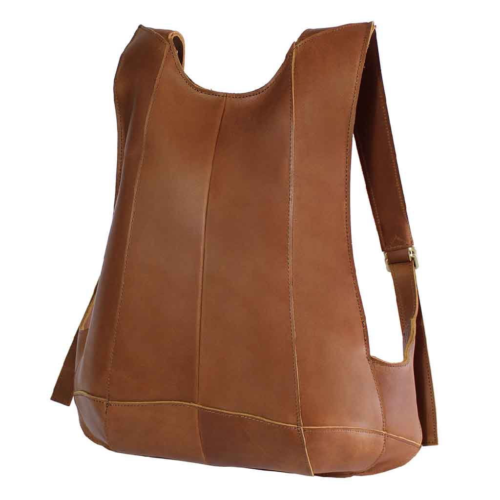 Cartera Mochila Cuero Hombre Mujer Juvenil