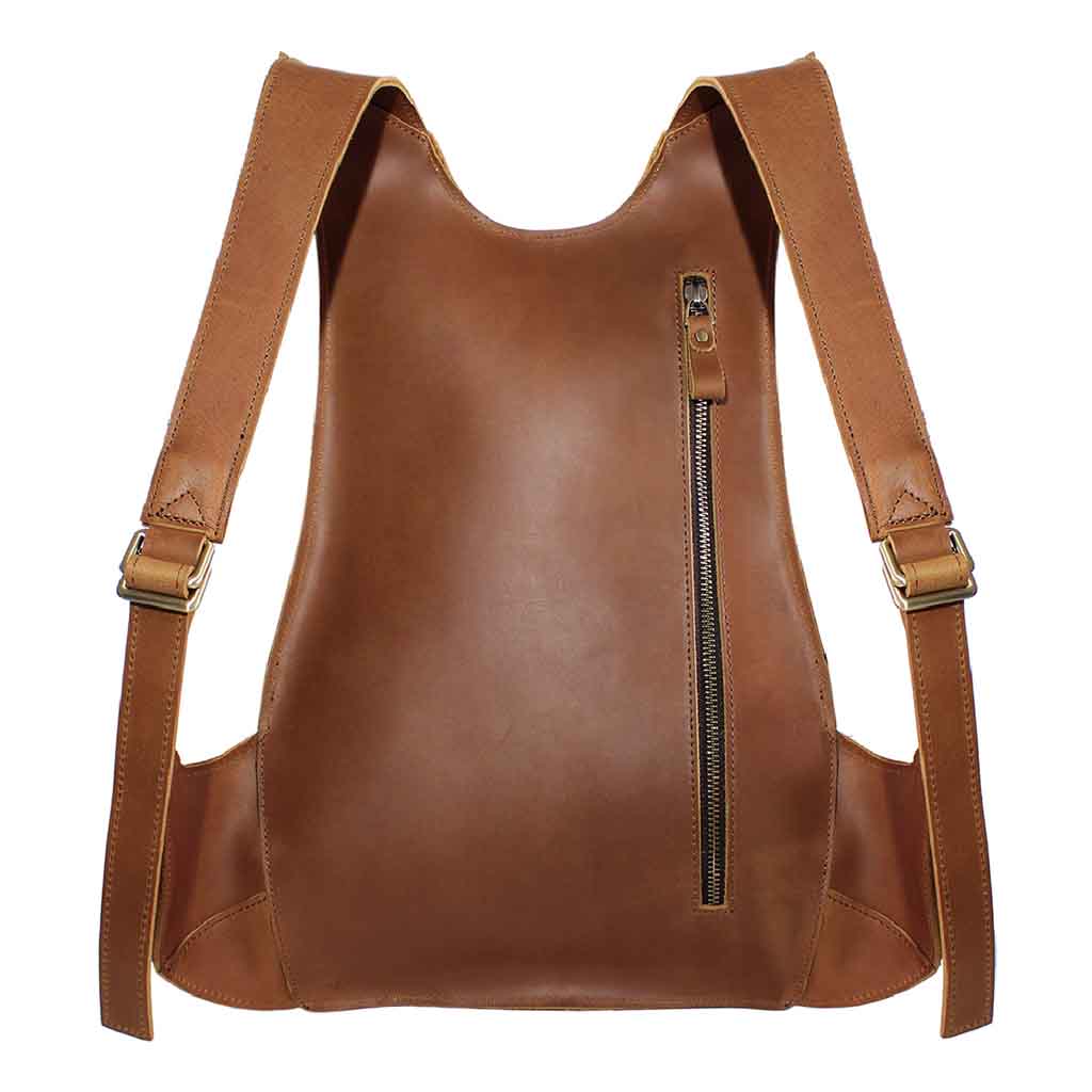 Cartera Mochila Cuero Hombre Mujer Juvenil