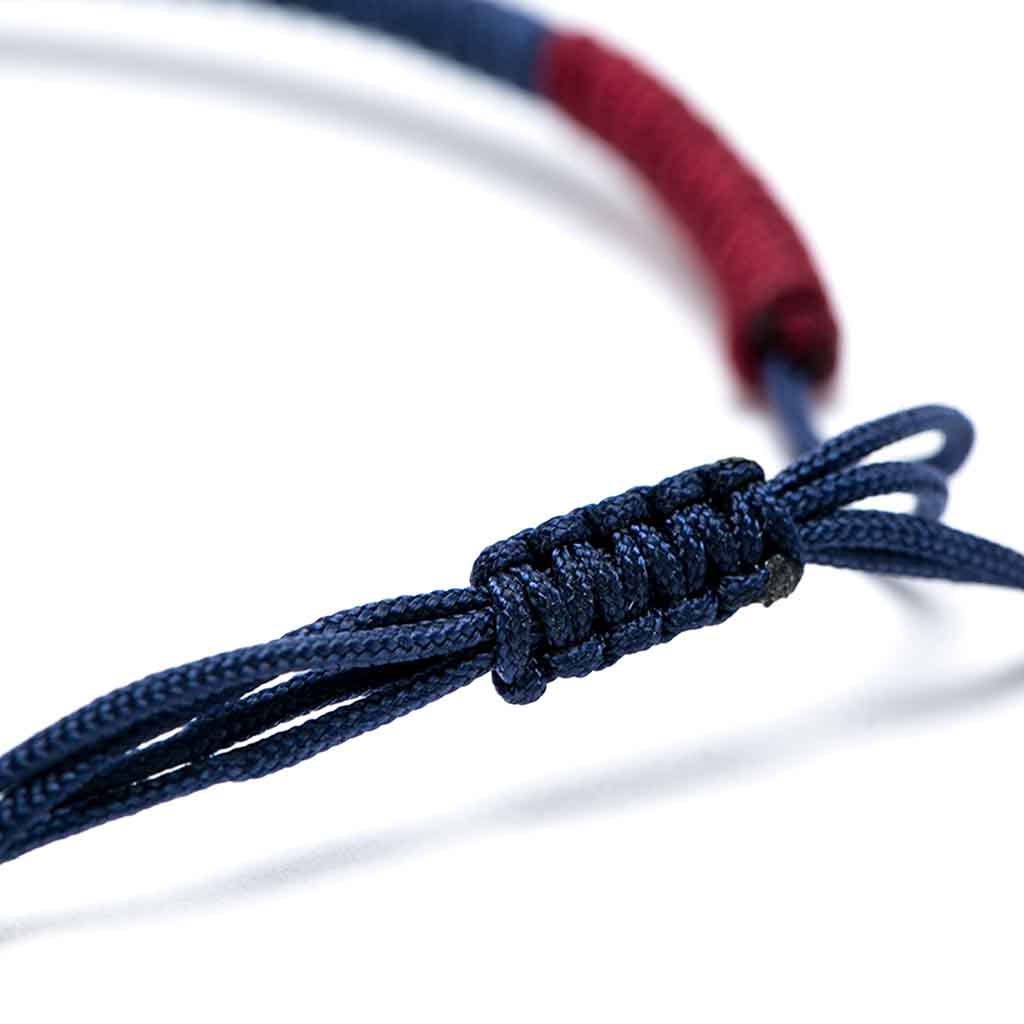 Pulsera Budista Para La Suerte Azul Feng Shui