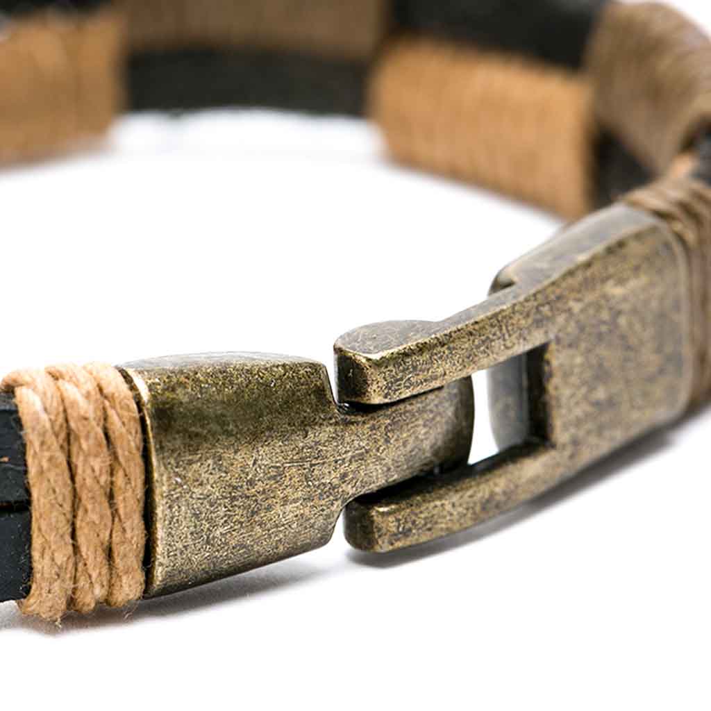 Pulseras De Cuero E Hilos  Hombre Mujer Moda 2019