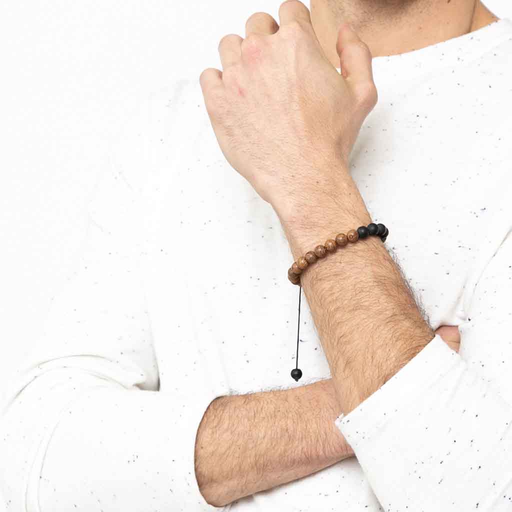 Pulsera Piedras Naturales Yoga Feng shui