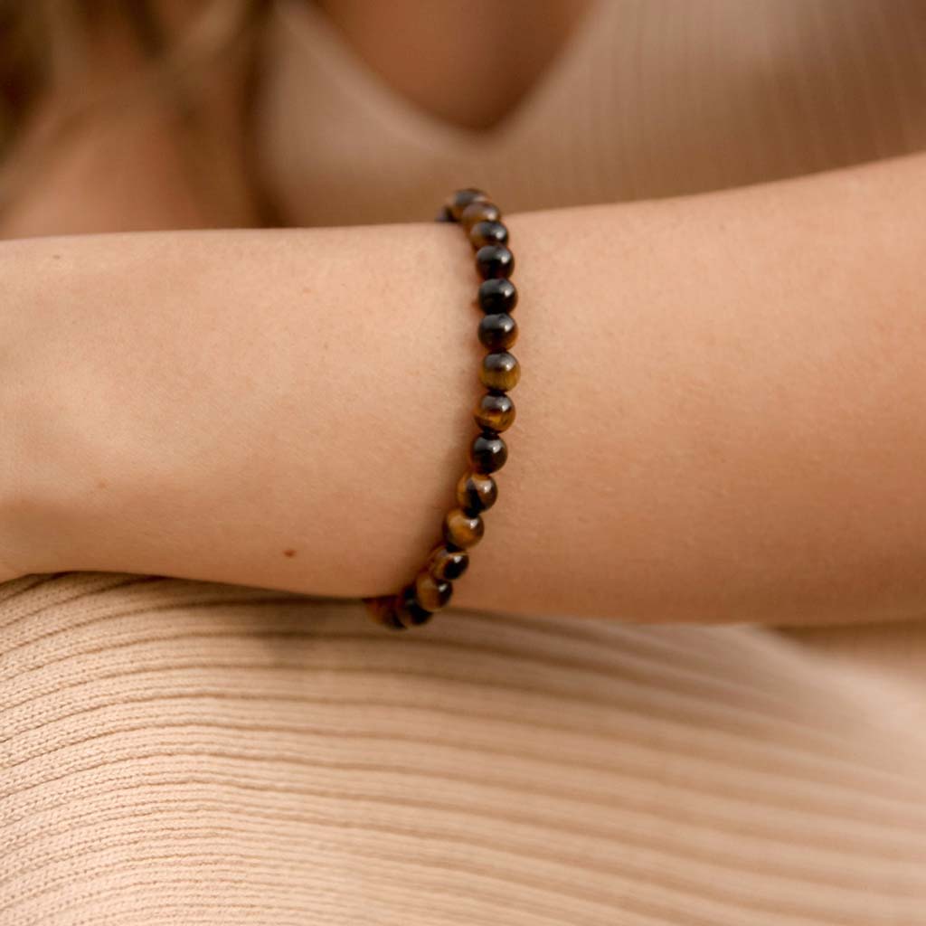 Pulsera de Protección Pulsera Hombre Mujer Ojo de Tigre