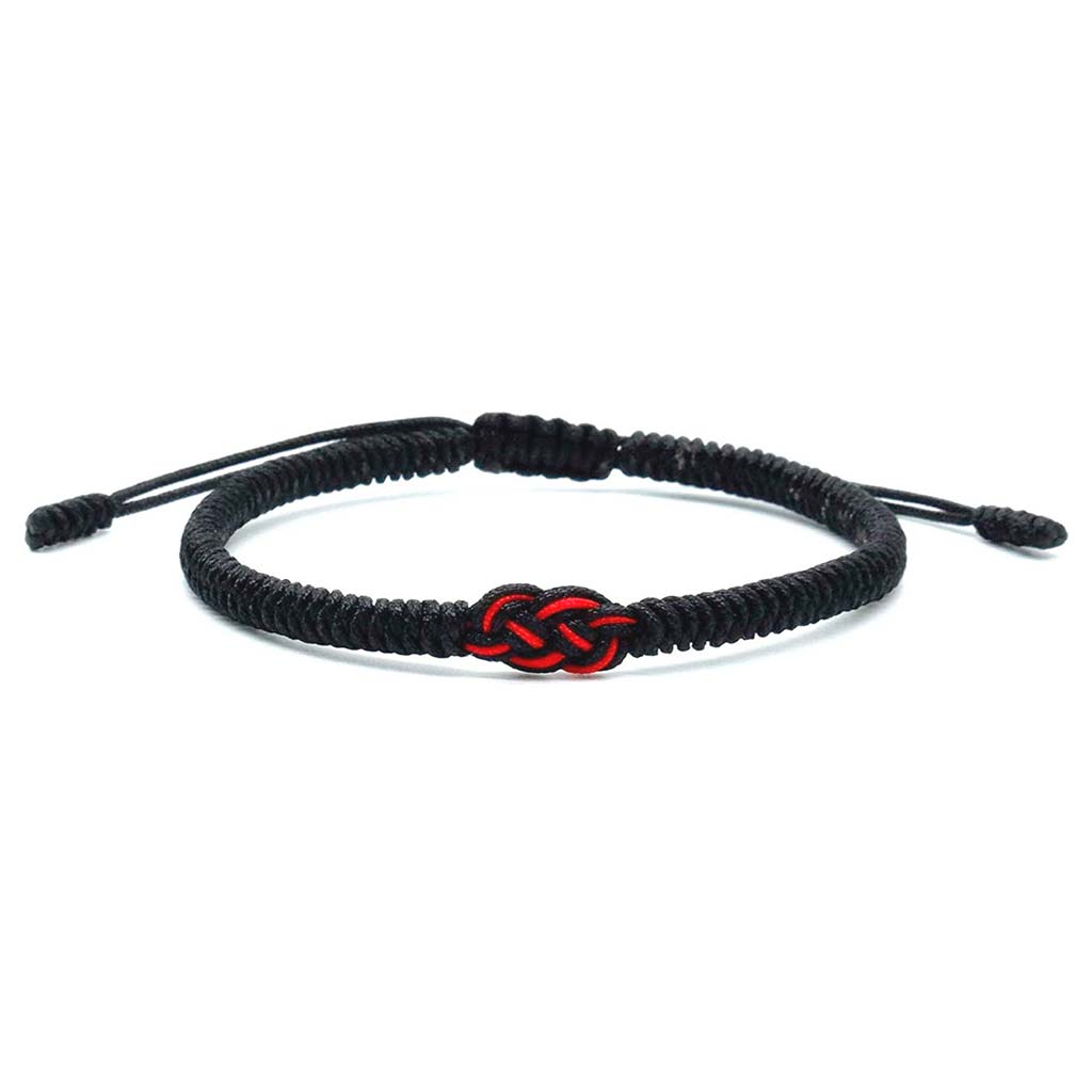 Pulsera Hombre Mujer Pulsera Hilo Rojo Negro Pulseras Pareja