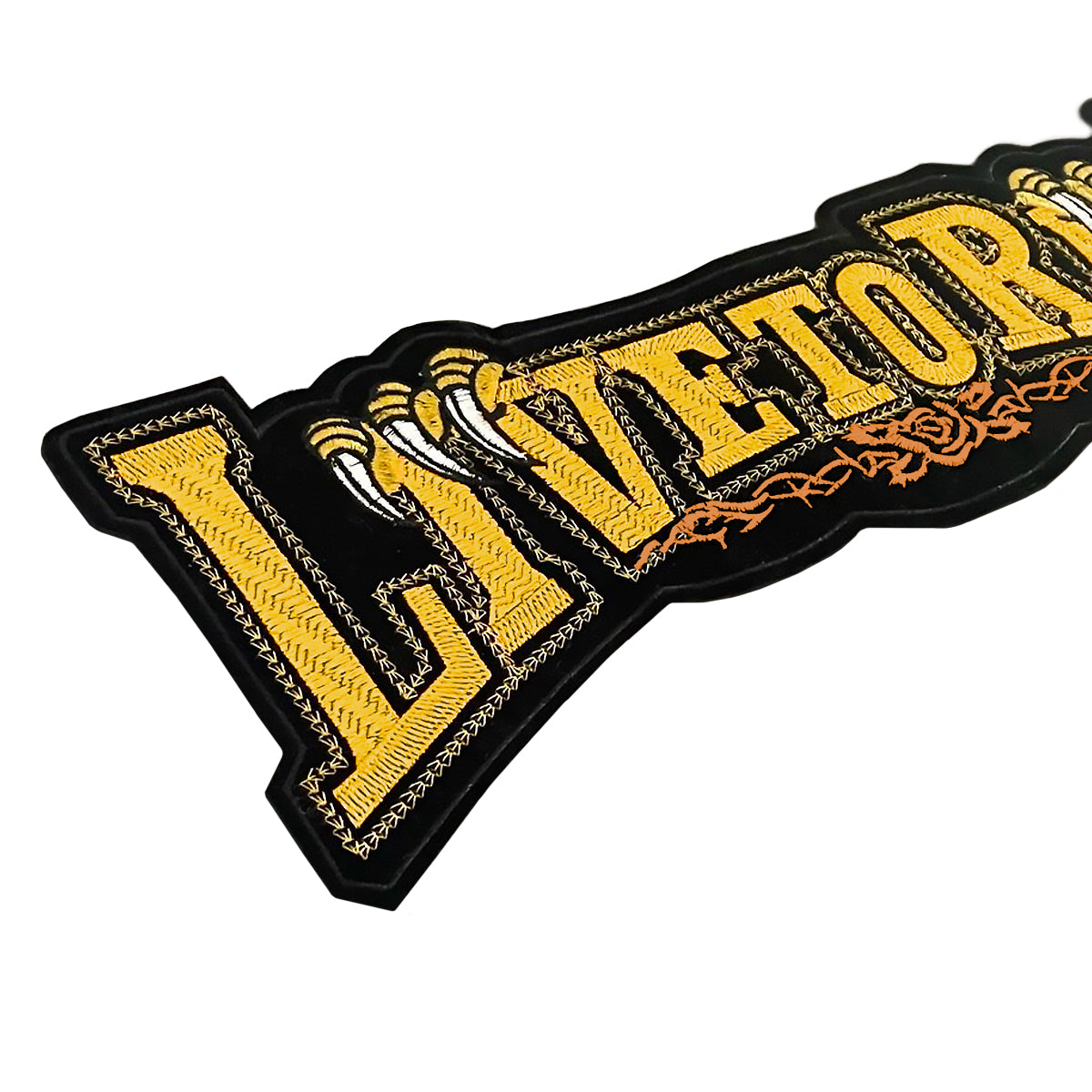 Parche Bordado Termoadhesivo Grande para Ropa Chaquetas