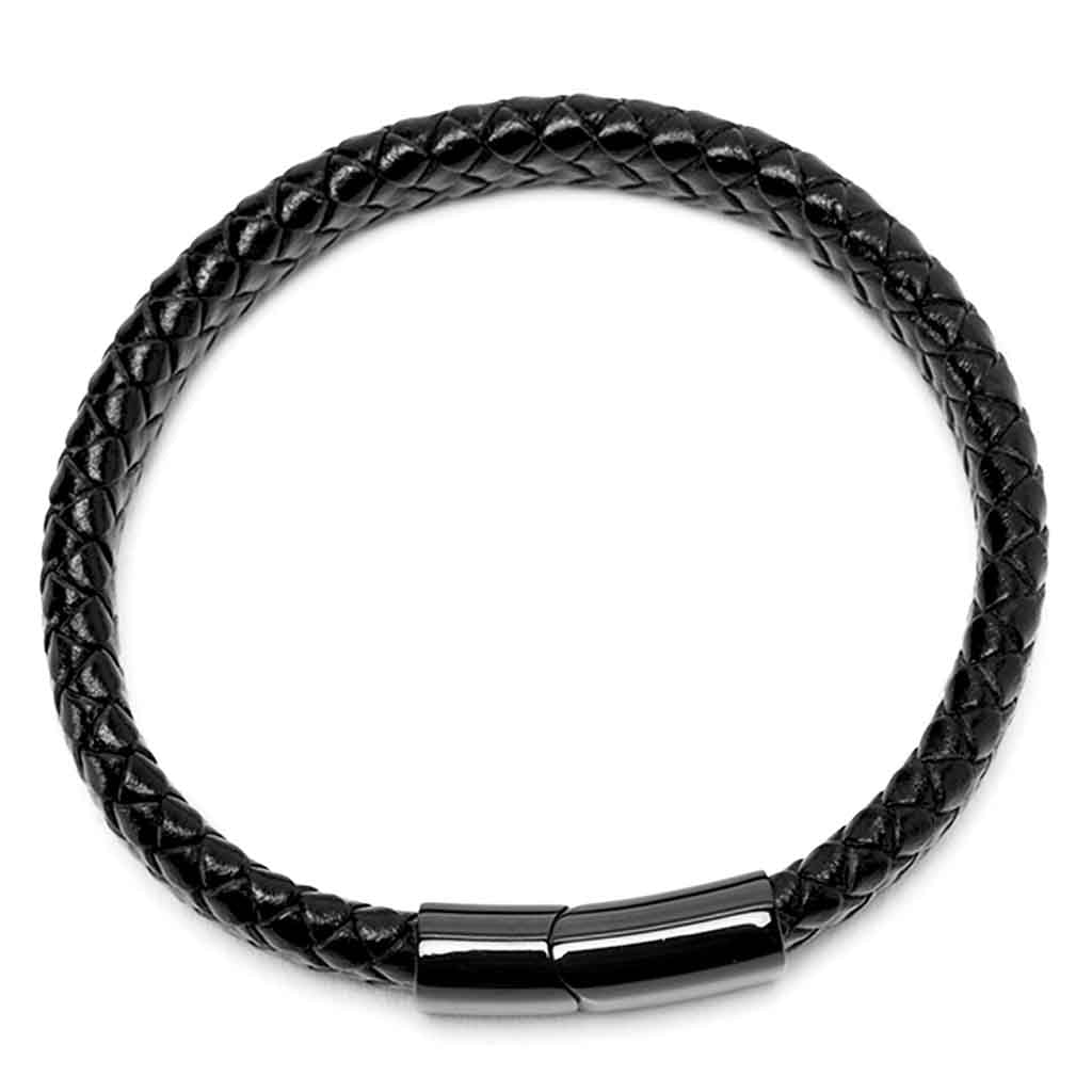 Pulsera Para Hombre De Cuero Elegante Casual