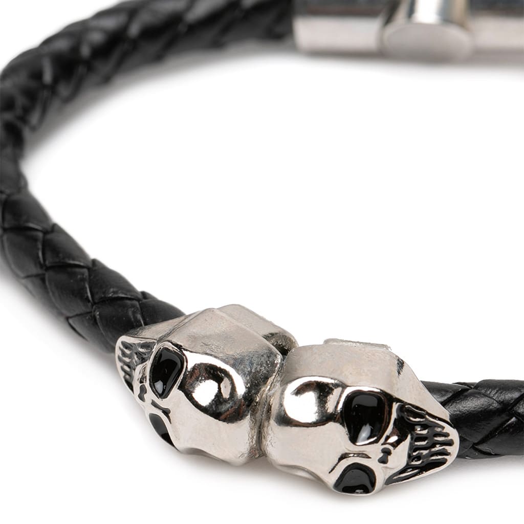 Pulsera Cuero Hombre Calavera