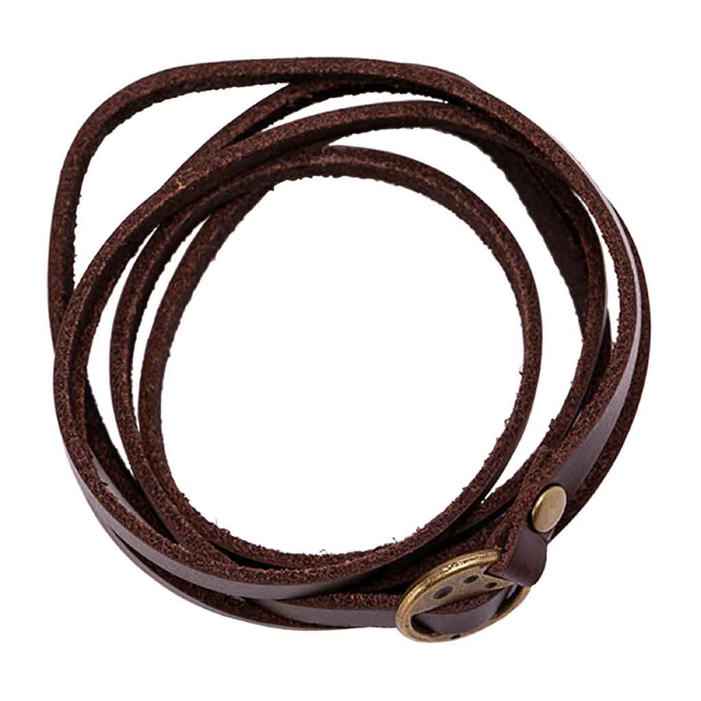 Pulseras De Cuero  Larga Vintage  Hombre Mujer Moda 2019