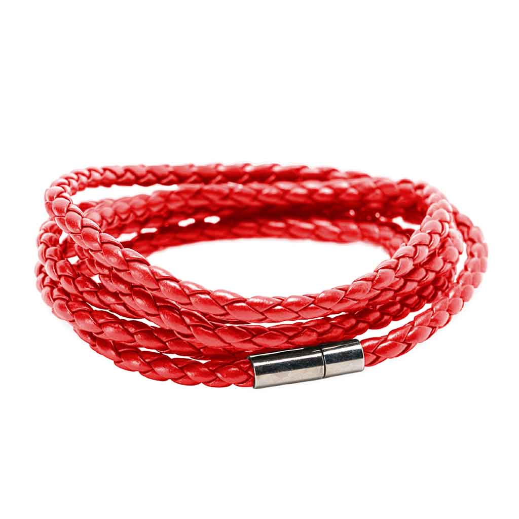 Pulsera En Cuero Hombre Y Mujer Energías Y Protección