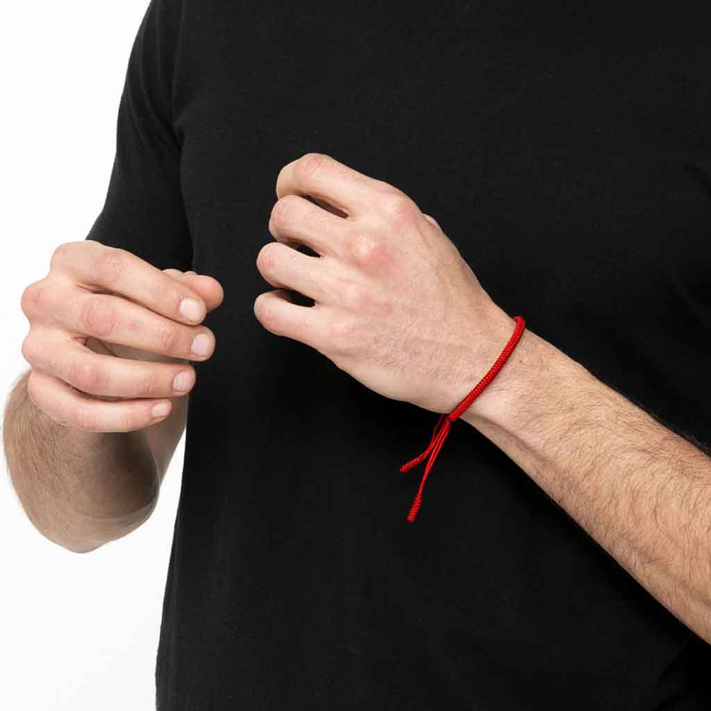 Pulsera Unisex Protección Energias Hilo Rojo