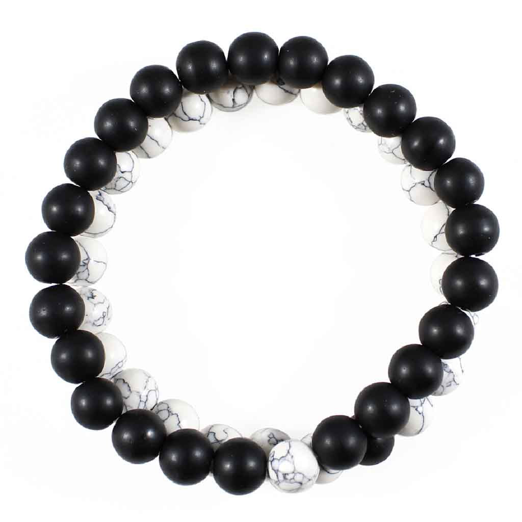 Pulseras Para Parejas Piedras Naturales Ónix