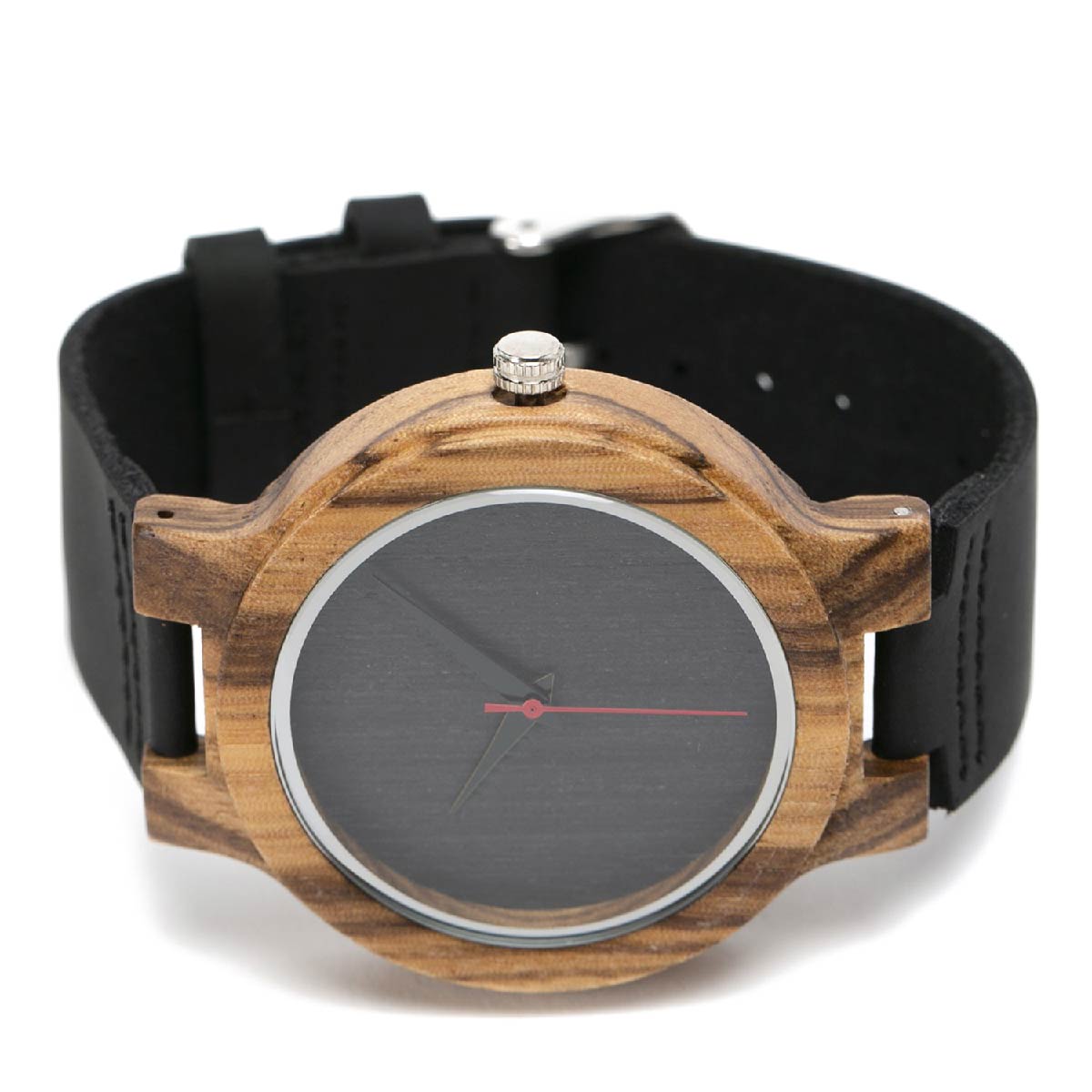 Reloj Exclusivo De Madera Hombres En Color Negro