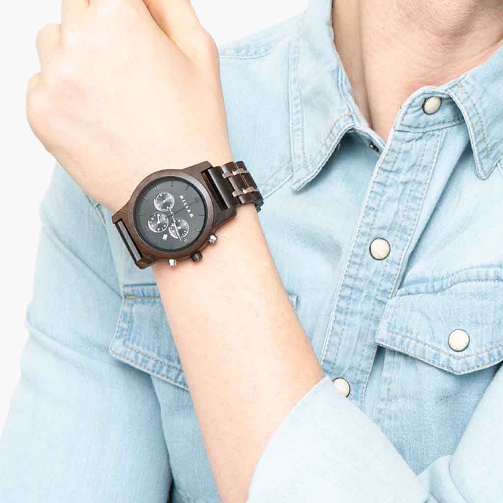 Reloj Pulsera Hombre Relojes Hombre Madera Cronografo