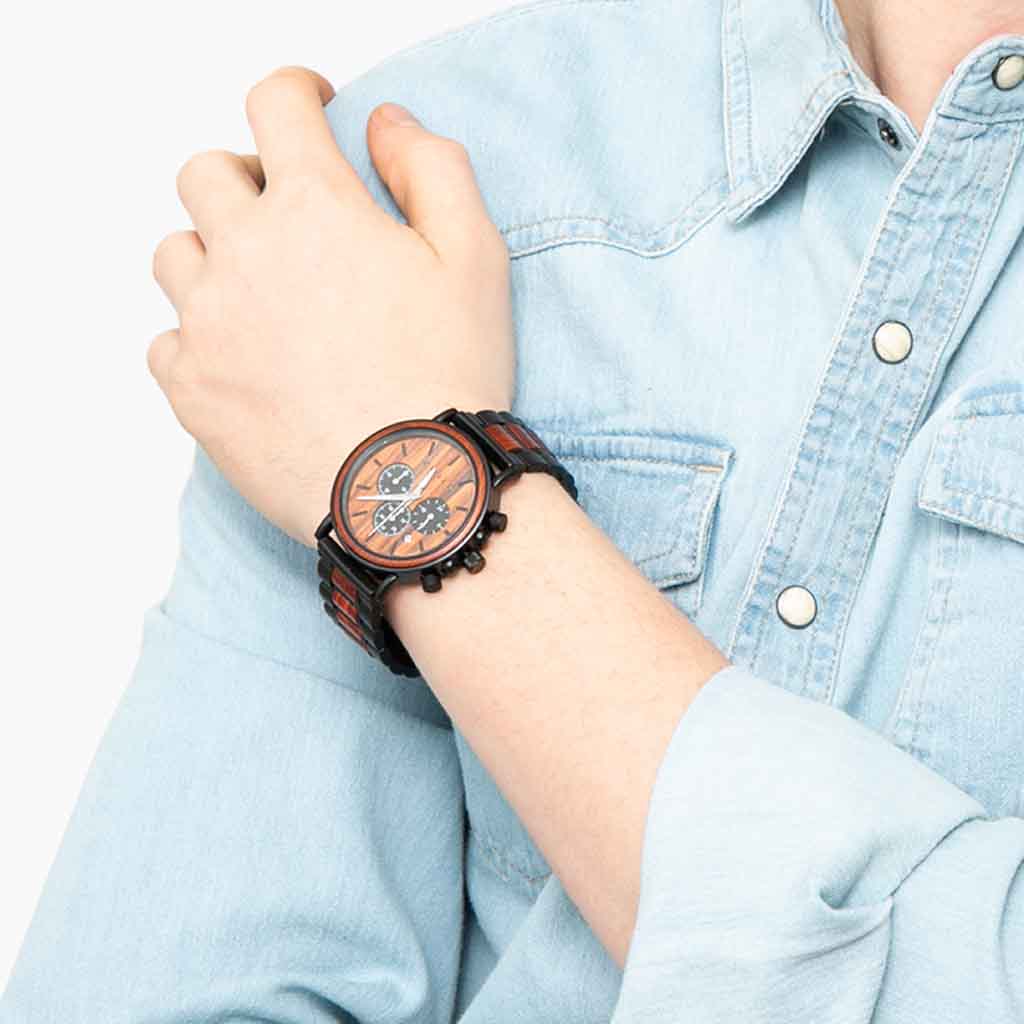 Reloj De Madera Para Hombre, Caballero, Juvenil 2019