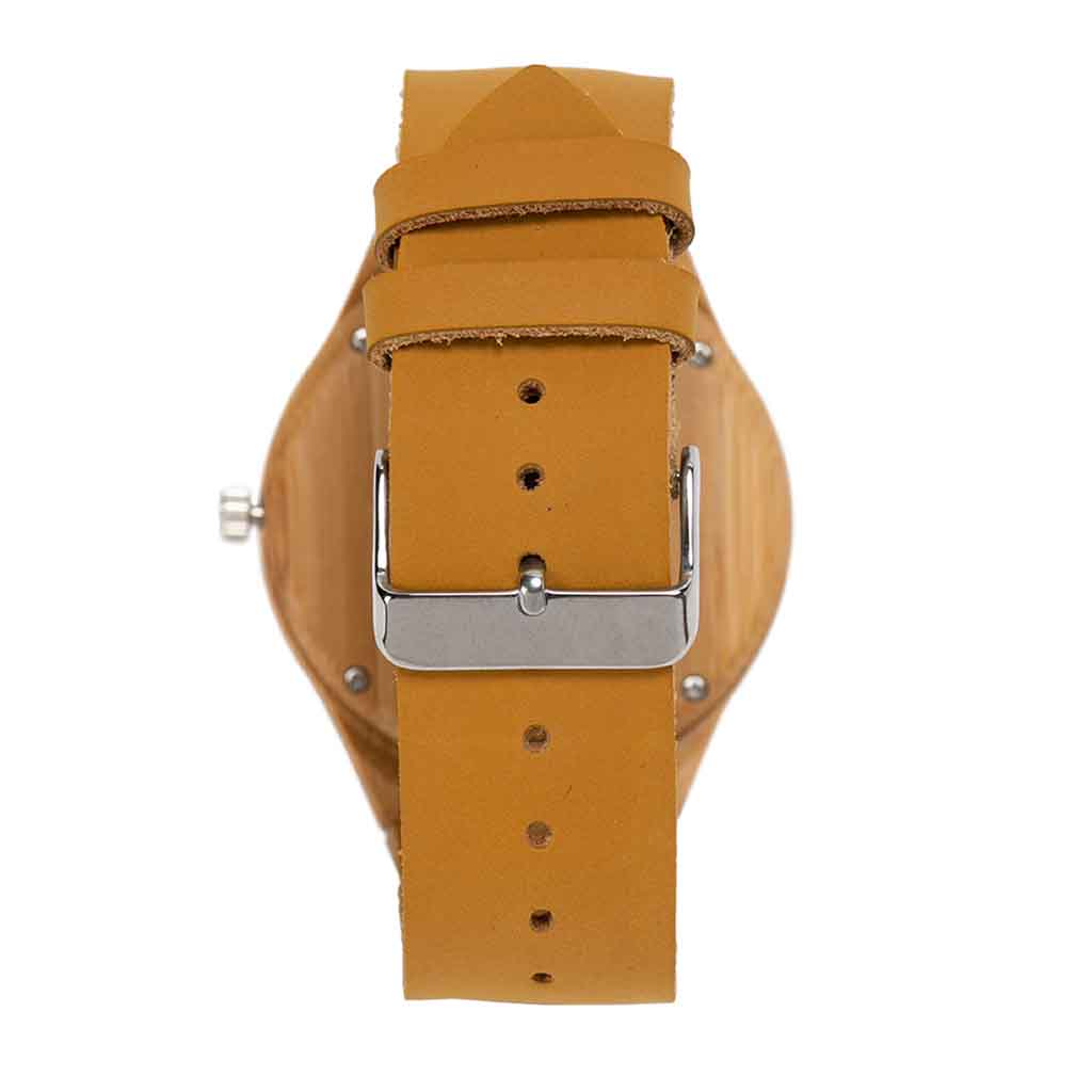 Reloj De Madera Juvenil Modelo Minimalista