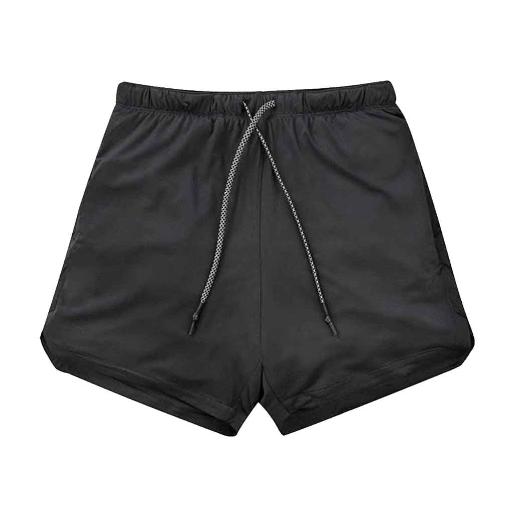 Short Hombre Ejercicios Licra Negro