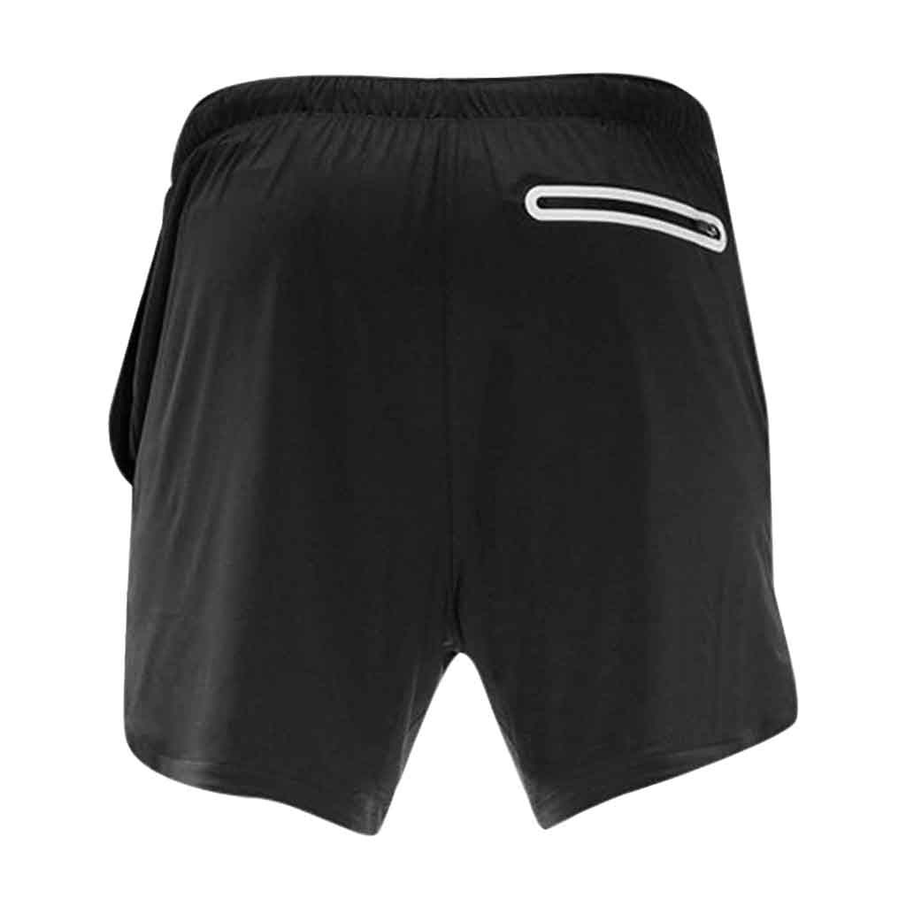 Short Hombre Ejercicios Licra Negro