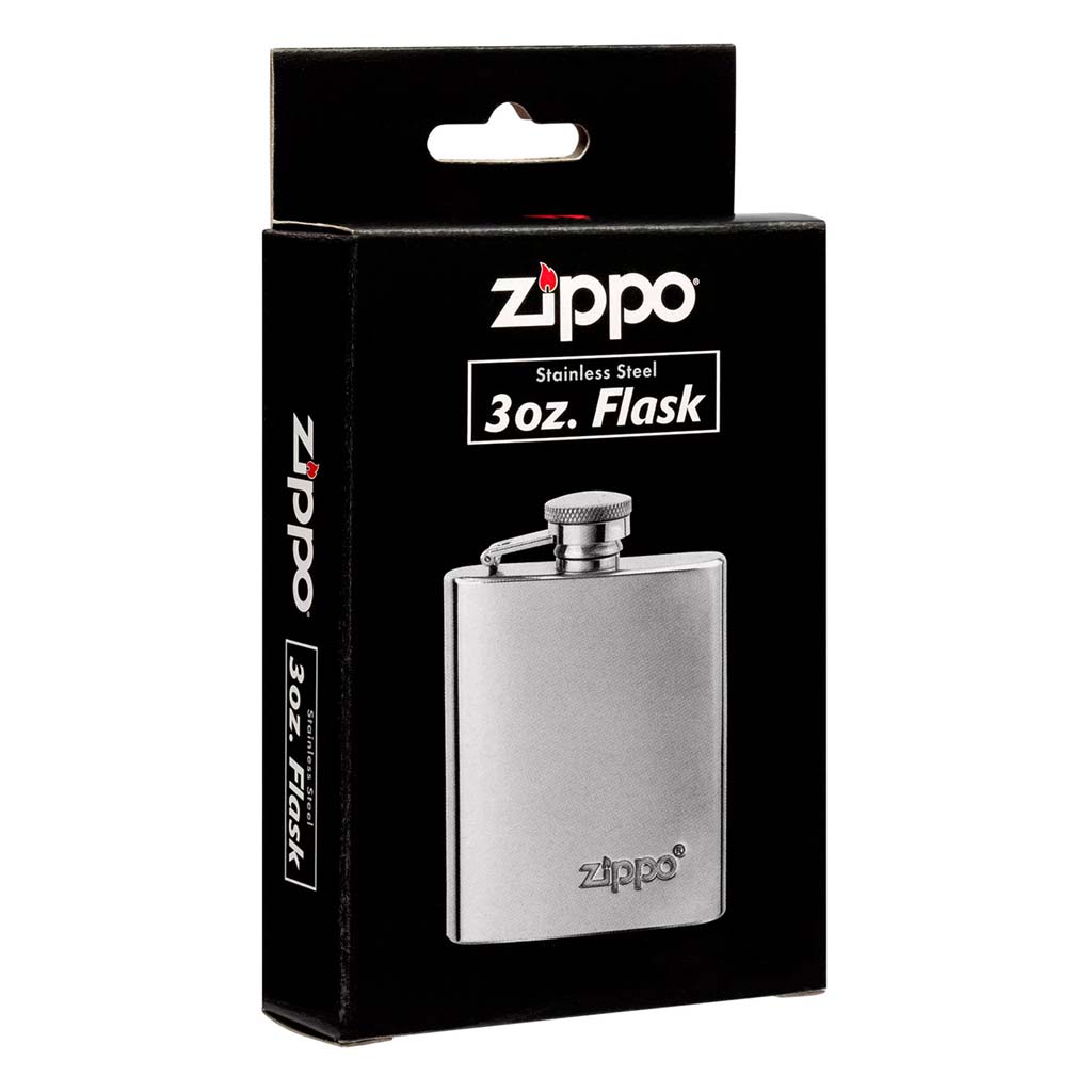 Flask Zippo Petaca 3 oz. Acero Inoxidable