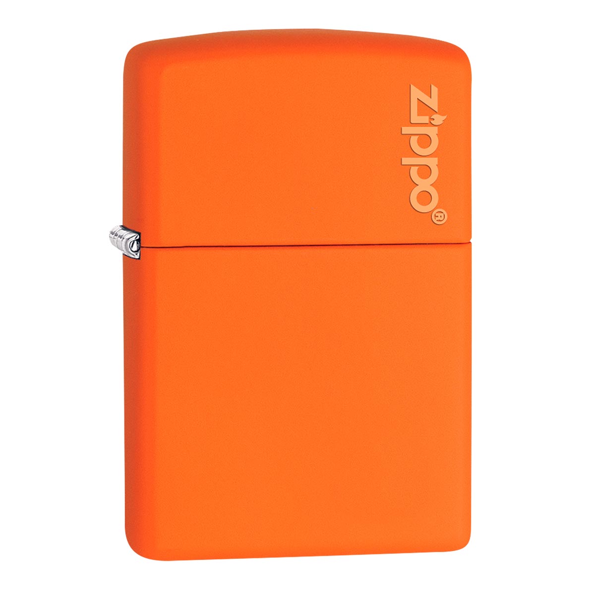 Encendedor Zippo Classic Orange Matte with Logo Naranja