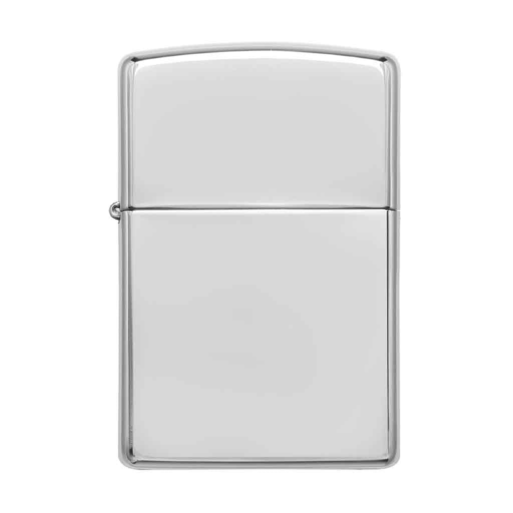 Encendedor Zippo Lighter High Polish Chrome Plata