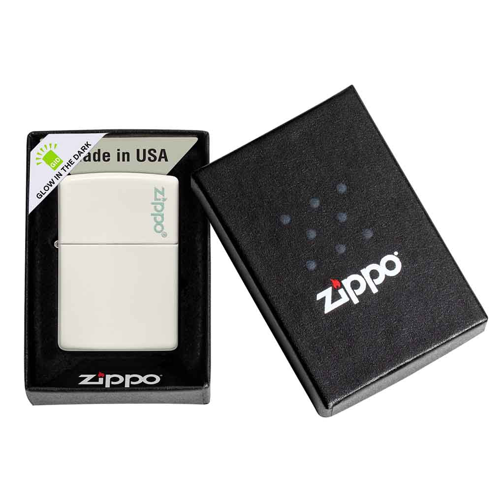 Encendedor Zippo Lighter Glow In The Dark Logo