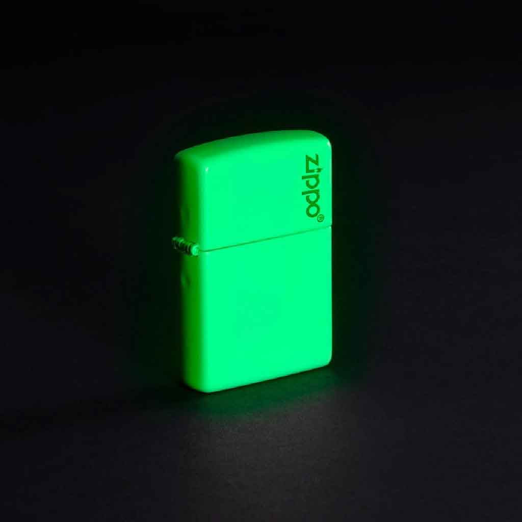 Encendedor Zippo Lighter Glow In The Dark Logo