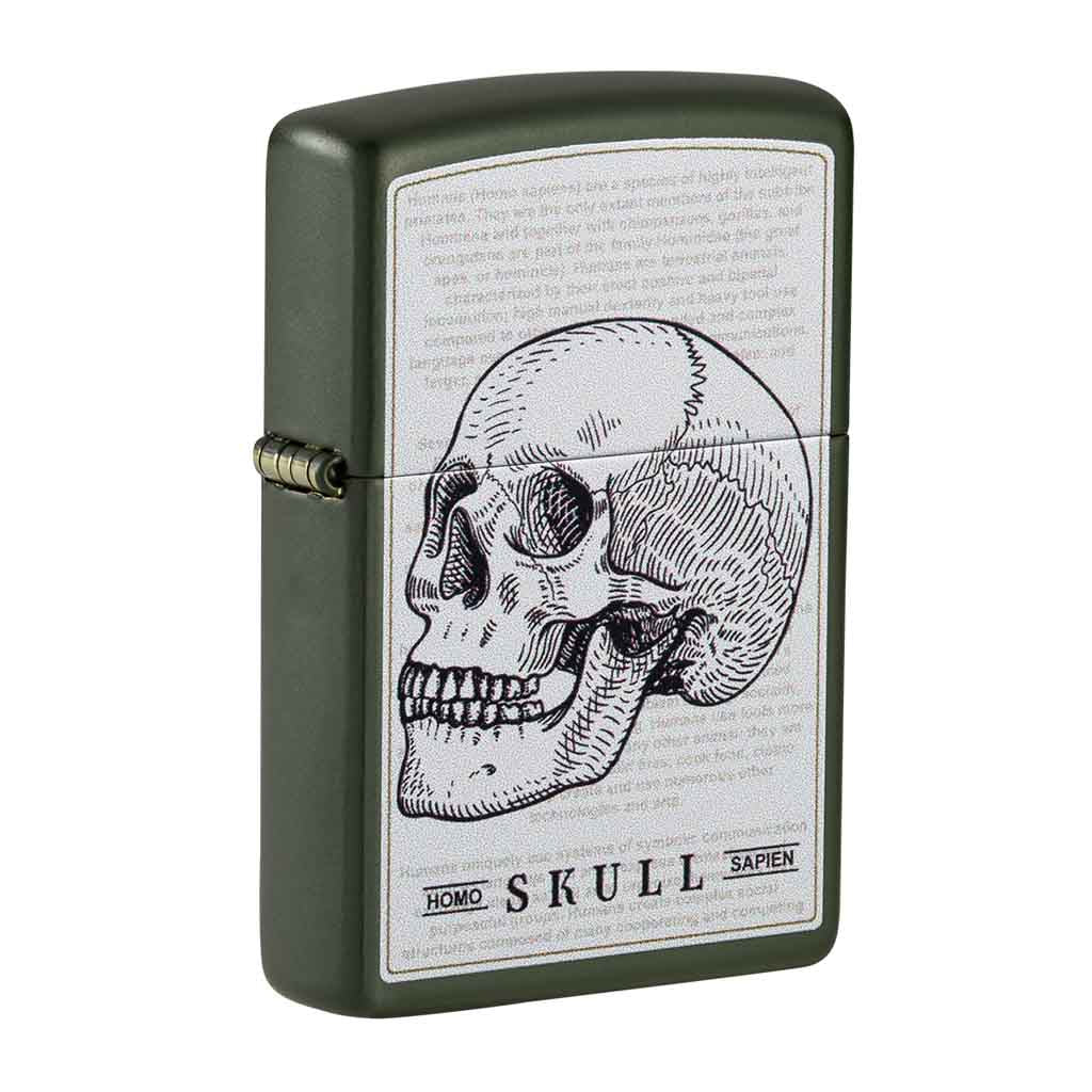 Encendedor Zippo Lighter Skull Design