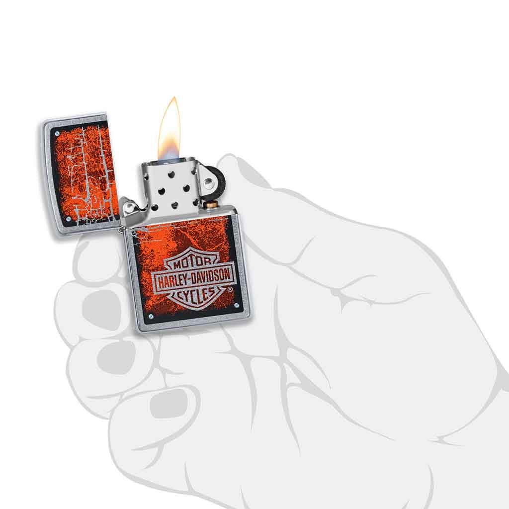 Encendedor Zippo Lighter Harley–Davidson® Chromed Out