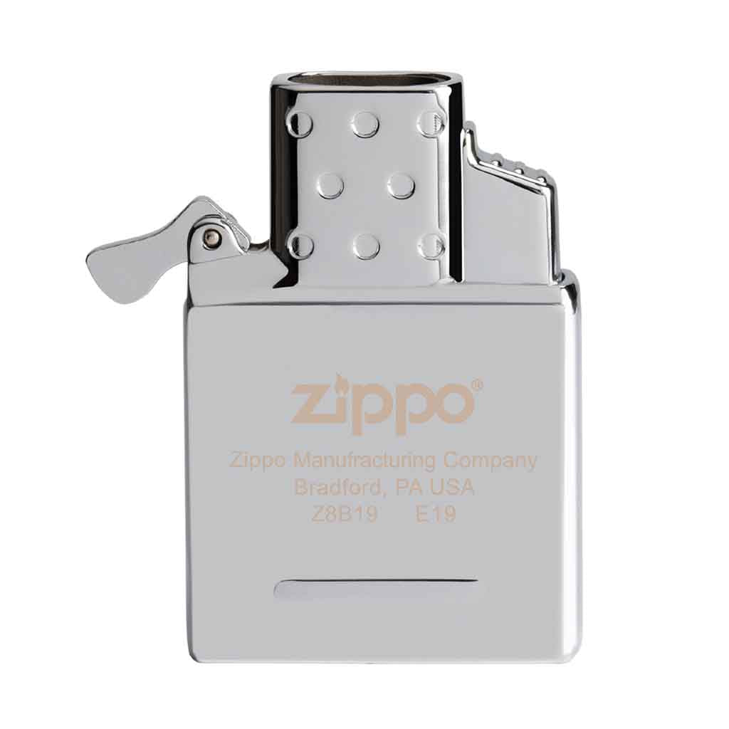 Pack Inserto Zippo Doble Llama + Recarga Gas Butano 300 ml
